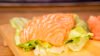 sashimi de salmón sashimi de salmón